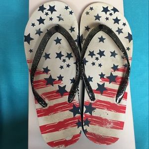 Woman’s used flip flops size small
